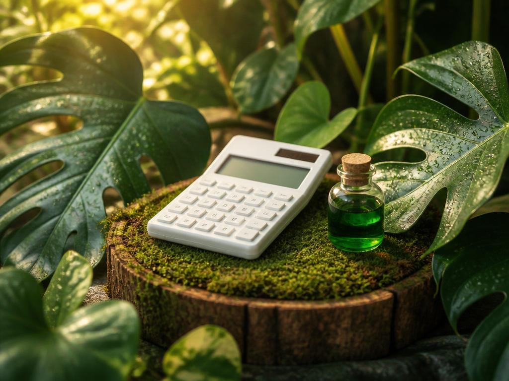 Flora-Boost Düngerkalkulator – Beratungstool zwischen Monstera-Blättern